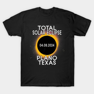 Plano Texas Path Of Totality Total Solar Eclipse 2024 T-Shirt